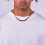 Cuban Link Ketting 9MM - 18K GOUD