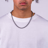 Rope Ketting 5MM - ZILVER