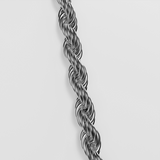Rope Ketting 5MM - ZILVER