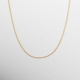 Thin Connell Ketting 2MM - 18K GOUD