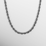 Rope Ketting 5MM - ZILVER