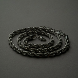 Rope Ketting 5MM - ZILVER