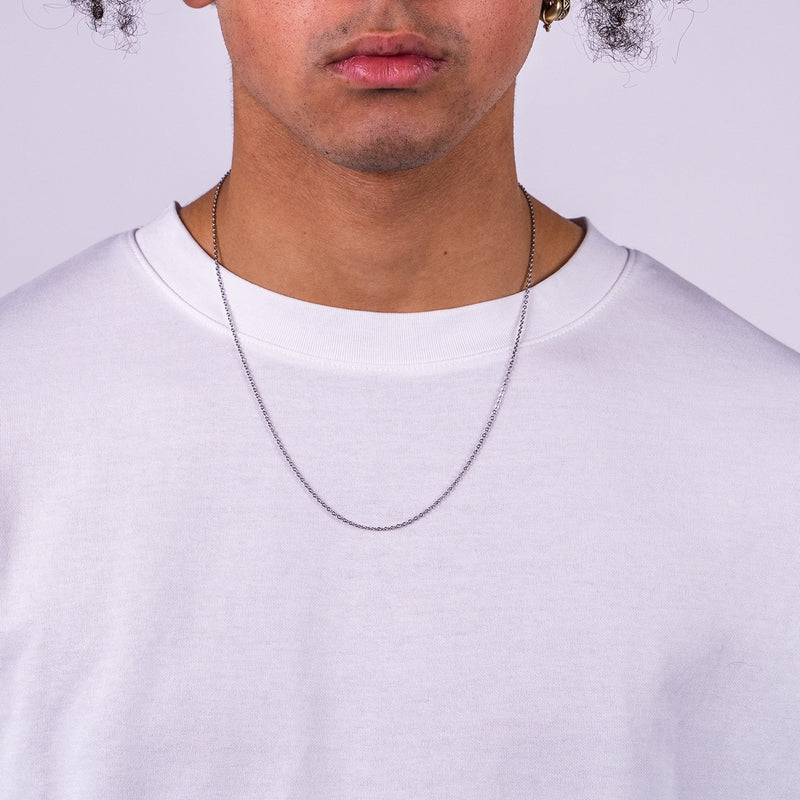 Thin Connell Ketting 2MM - ZILVER