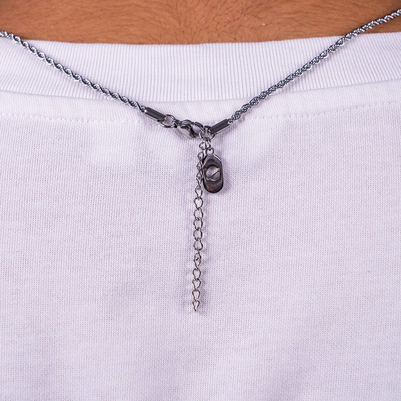 Rope Ketting 2MM - ZILVER