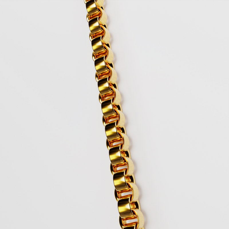 Box Ketting 2MM - 18K GOUD