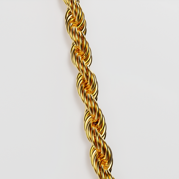 Rope Ketting 2MM - 18K GOUD