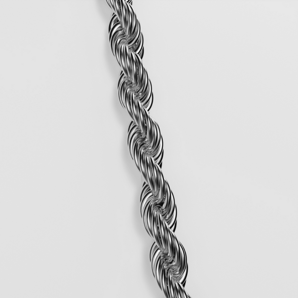 Rope Ketting 2MM - ZILVER