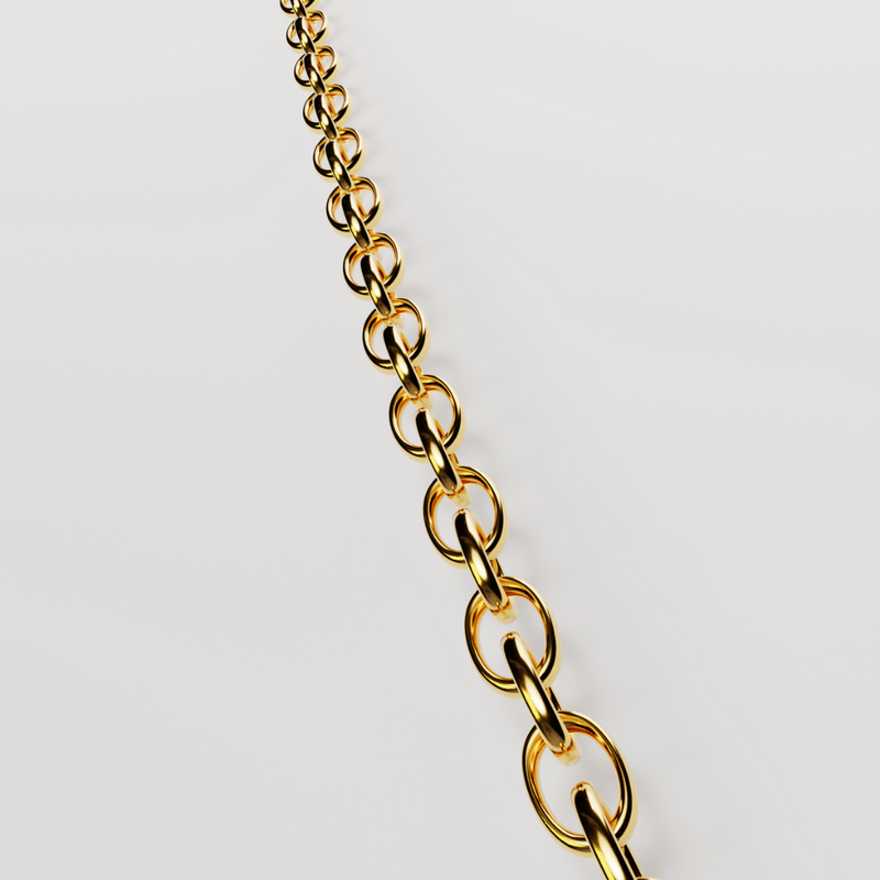 Thin Connell Ketting 2MM - 18K GOUD