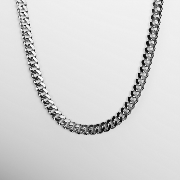 Cuban Link Ketting 7MM - ZILVER