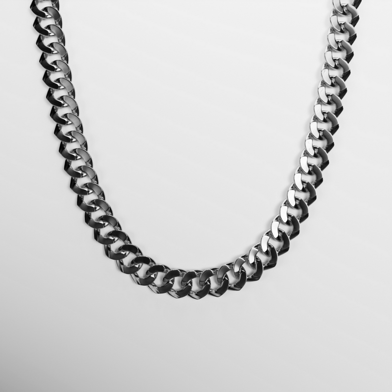 Cuban Link Ketting 9MM - ZILVER