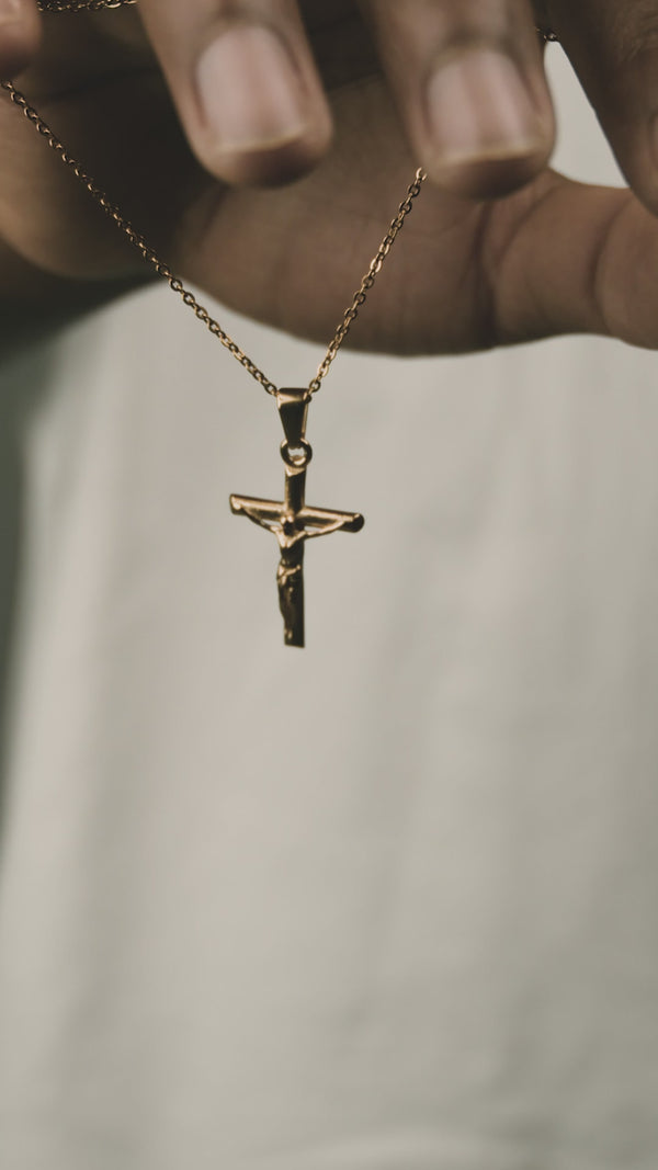 Crucifix - 18K GOUD
